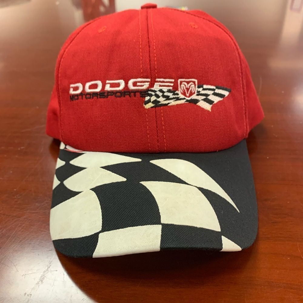Vintage Dodge Motorsports Snap Back Hat Cap